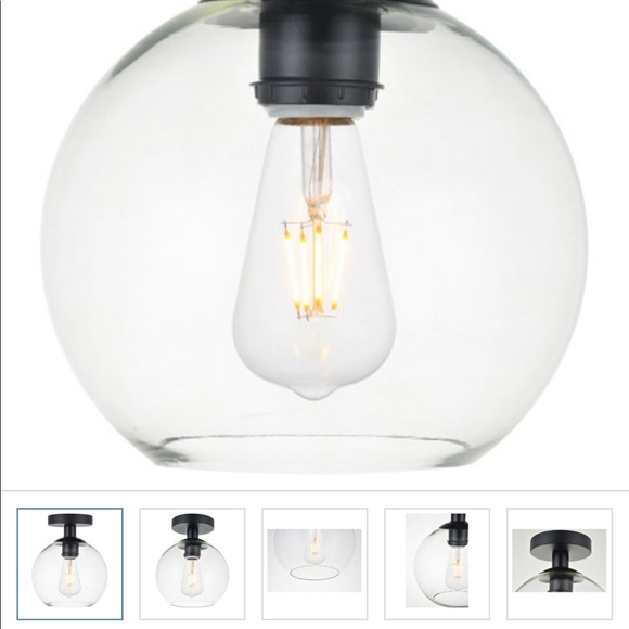 NIB Living District flush mount light - Picture 2 of 3